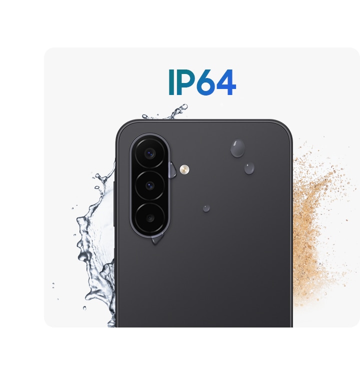일상에 든든한 IP64. — Galaxy A18 공식 제품 이미지